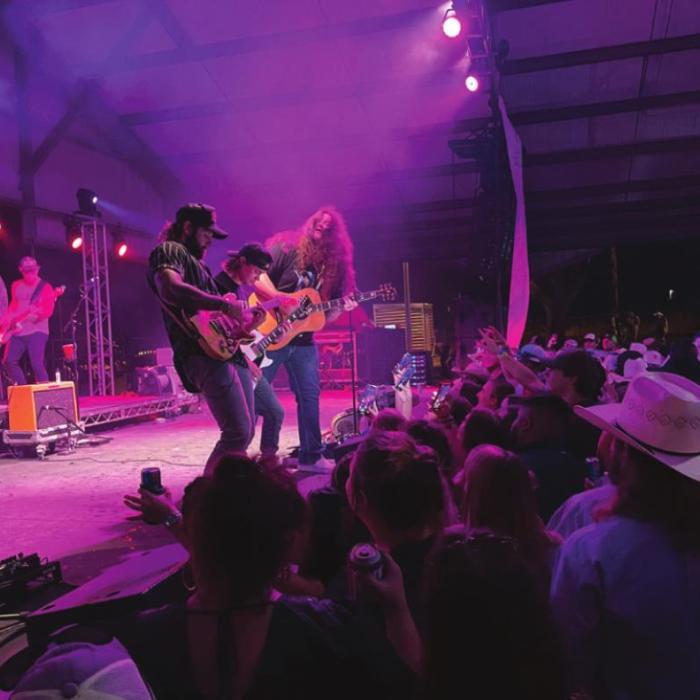 Kolby Cooper performed Friday night at the Festival. Photos by Andy Behlen