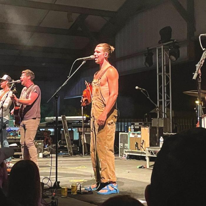 Shane Smith and the Saints performed Saturday night at the Festival.