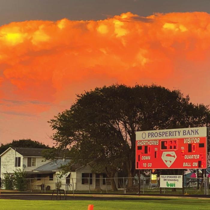 Even the Clouds Are Shorthorn Orange