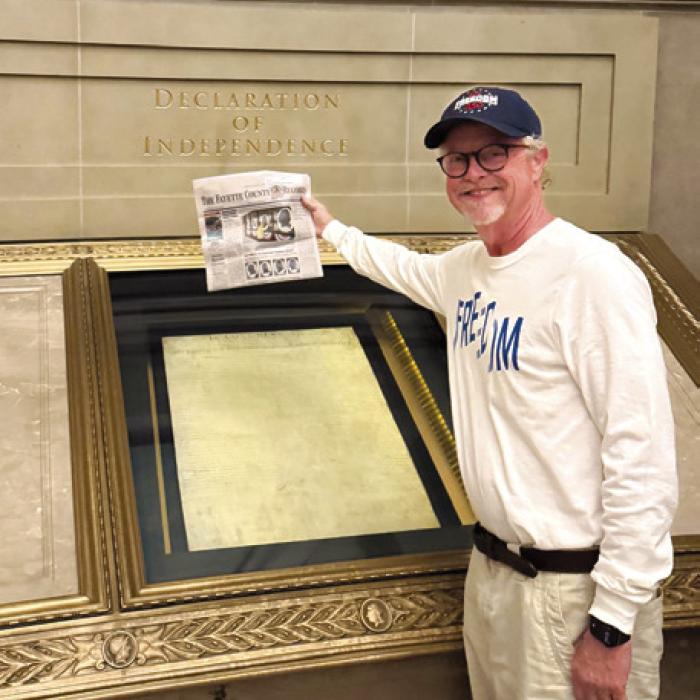 Record Visits Declaration of Independence