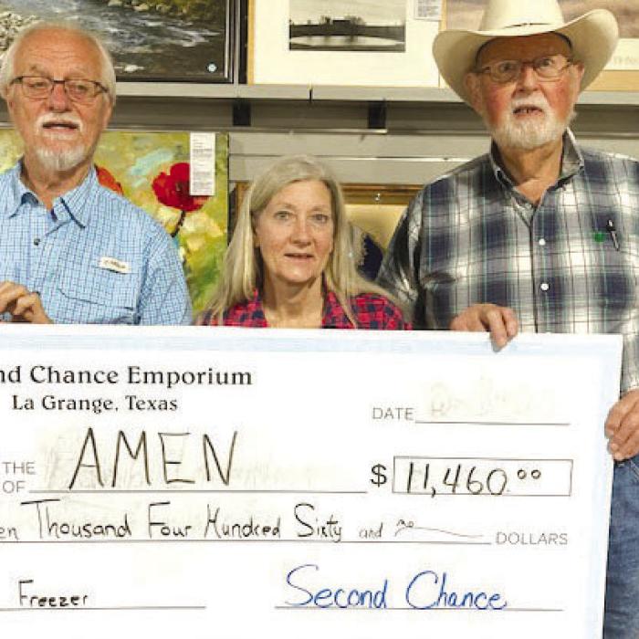 Non-Profits Receive Second Chance Donation