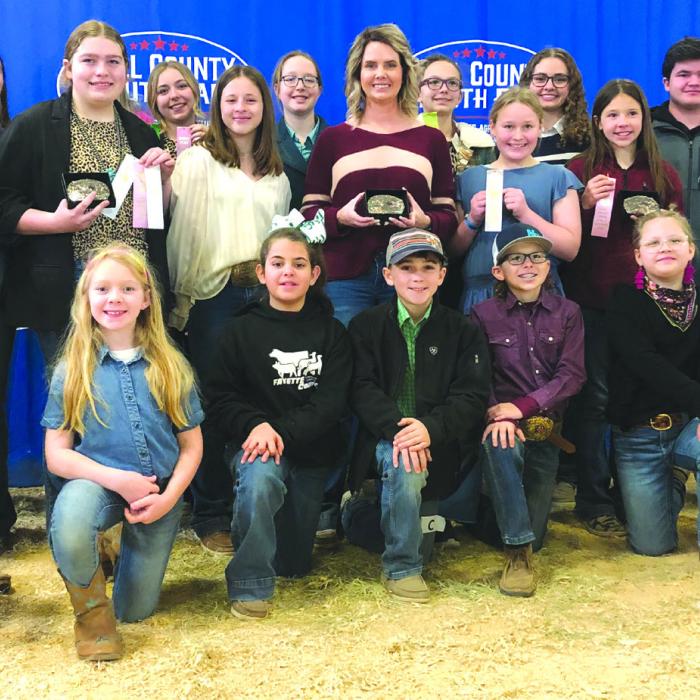 All Fayette County 4-Hers who competed in Bell County.