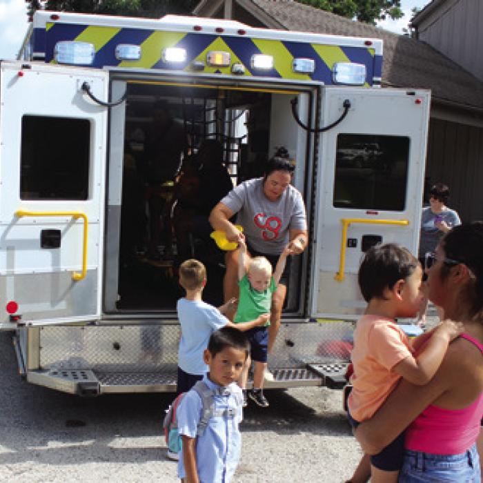 Summer Reading Program’s Touch-a-Truck Event Held