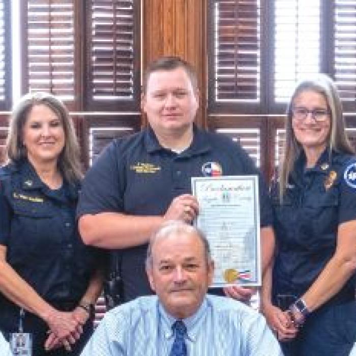 EMS Week Proclaimed in Fayette County