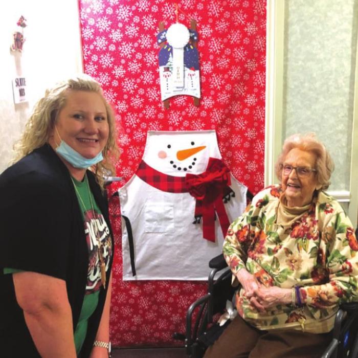 Third Place Door: Margaret Burton.