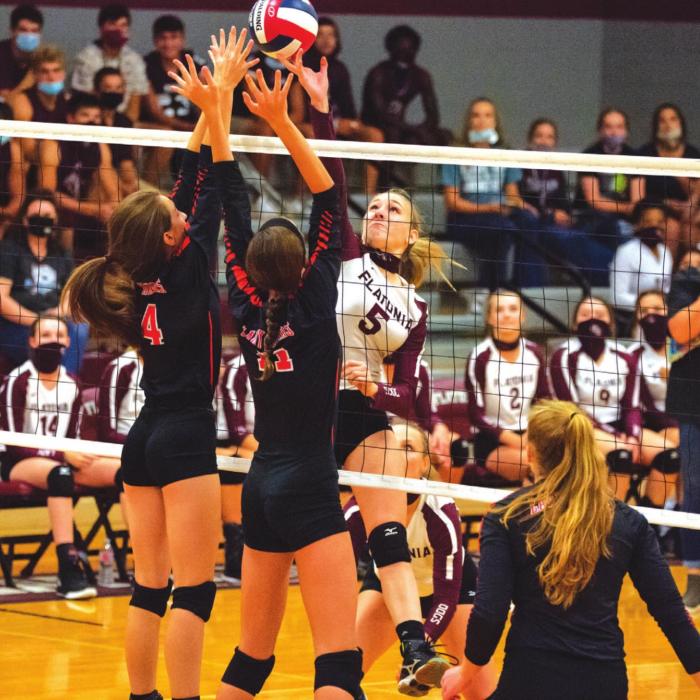 Volleyball: Lady Horns, RT-C, Fayetteville Win
