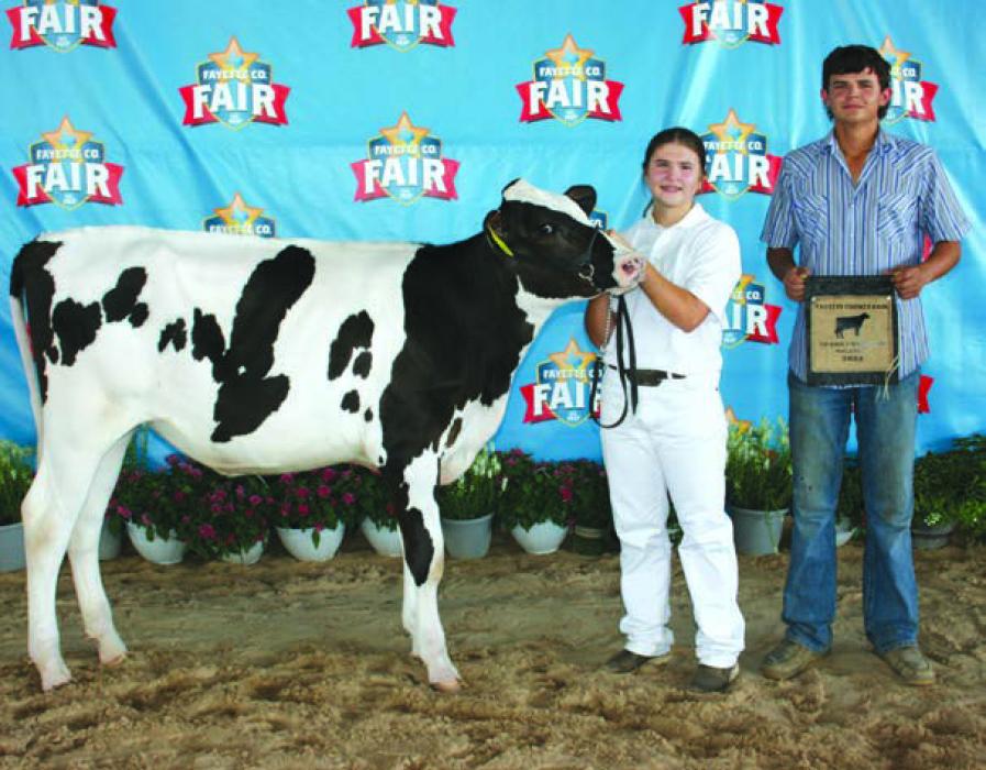 2023 Fayette County Fair Dairy Show Winners