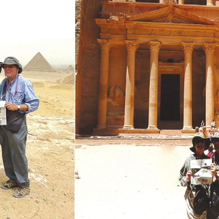 Record Travels to Egypt, Cruises The Nile