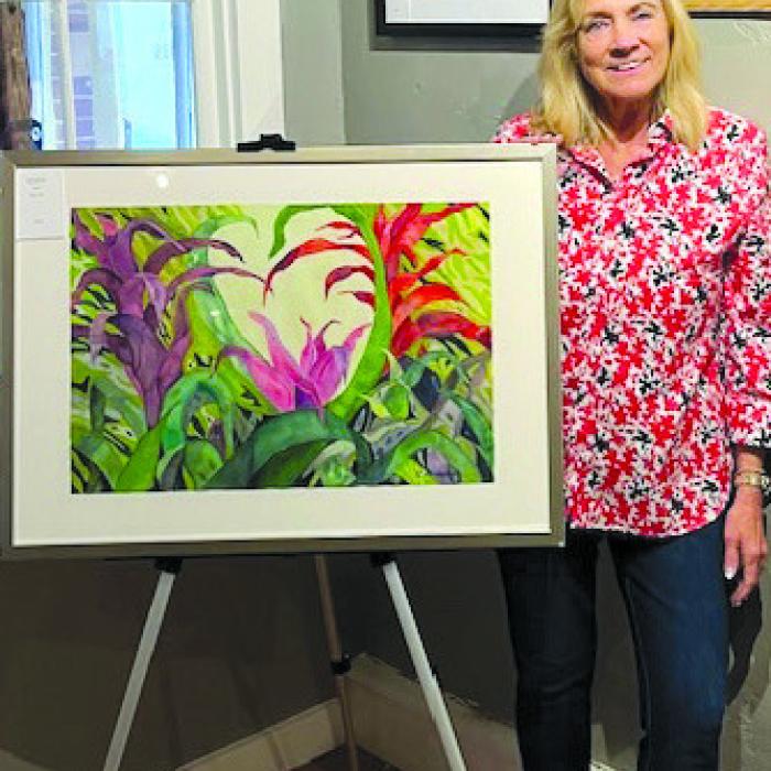 Artist Kathy Calloway