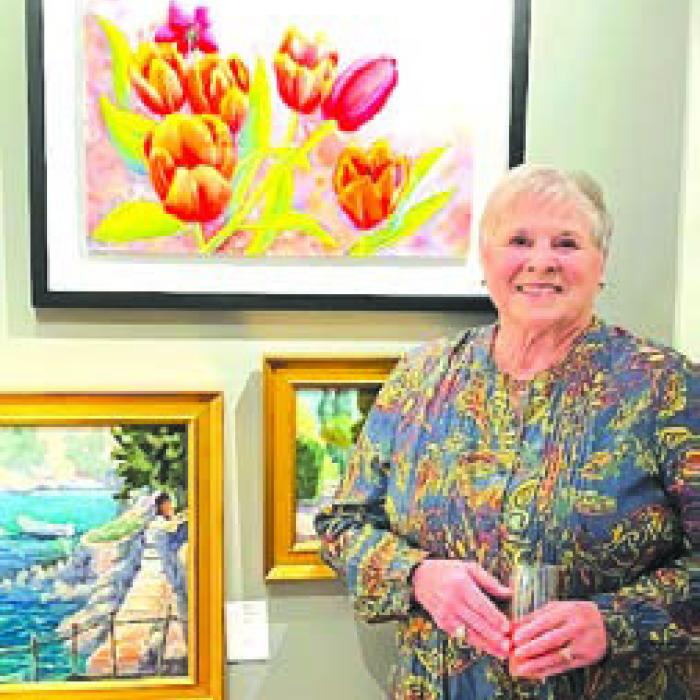Artist Kathy Sauer