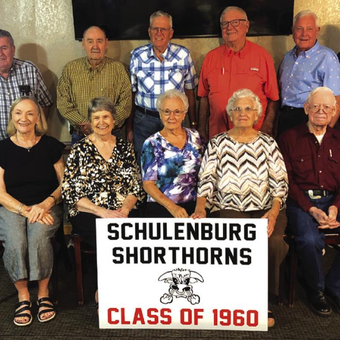 Schulenburg Class of 1960 Holds Reunion