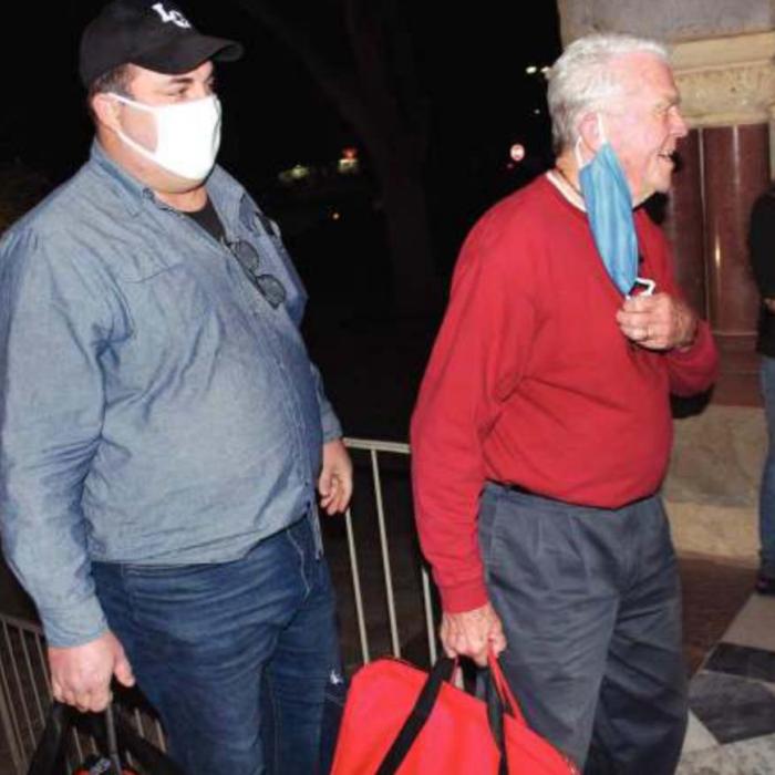 After an exhausting 12-plus hours of labor, polling place workers arrived toting ballots from all around Fayette County for counting at the Fayette County courthouse Tuesday evening.