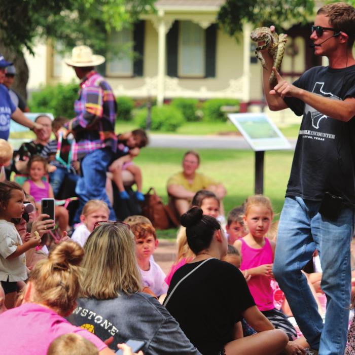 Crocodile Encounter Comes to the Library