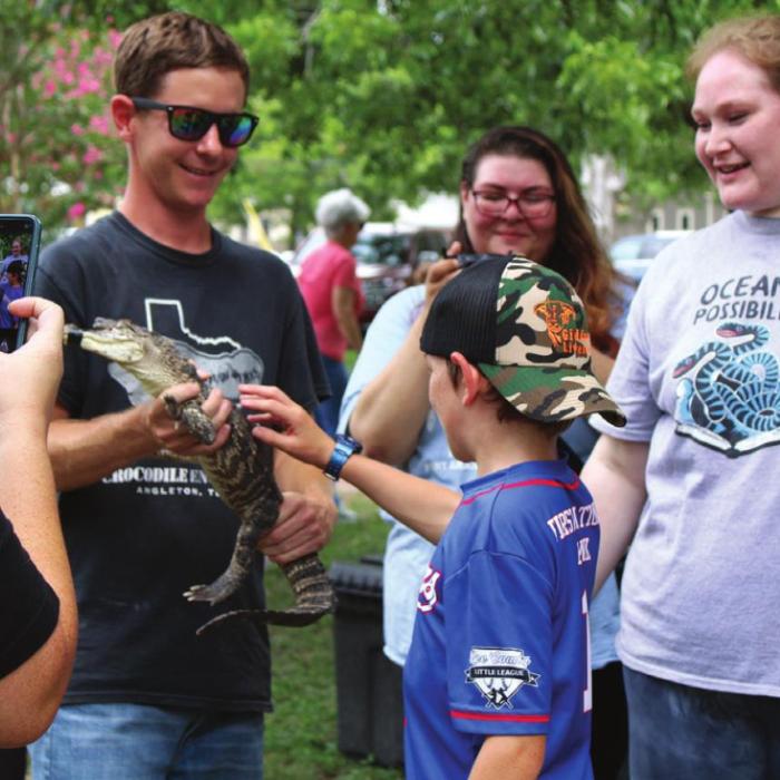 Crocodile Encounter Comes to the Library