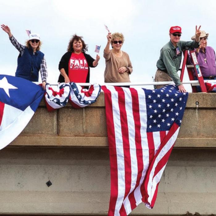 Freedom Convoy Comes Through Fayette