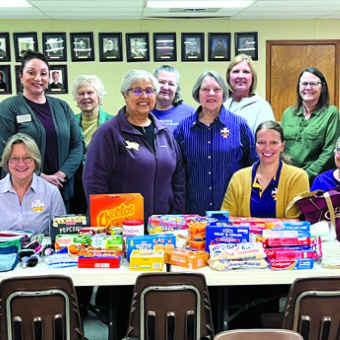 At the Feb. 23 monthly meeting of Court Annunciation No. 1962, Catholic Daughters of the Americas, a speaker and donation for the Family category under the CDA’s Circle of Love Program took place. Family Crisis Center representative, Gina Gralinski, spoke to members about when the Center began and what services it provides today. A monetary donation from the Court along with all the donations given by membership was presented to Gina Gralinski, pictured standing fifth from the left.