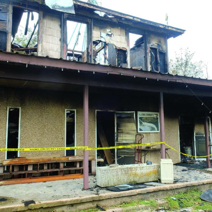 Clean-Up from Downtown Fire Progresses Quickly in Flatonia as Czhilispiel Nears