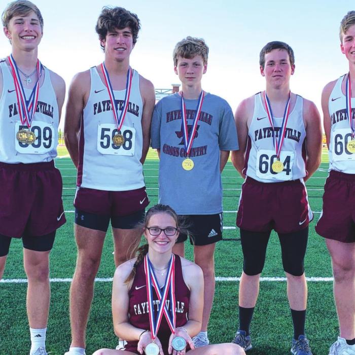 Fayetteville Boys Win Regional Team Track Title
