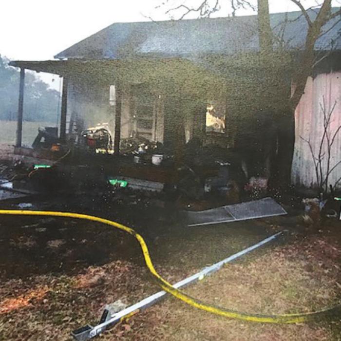 A family in Rek Hill lost nearly all of their belongings in a house fire on Sunday.
