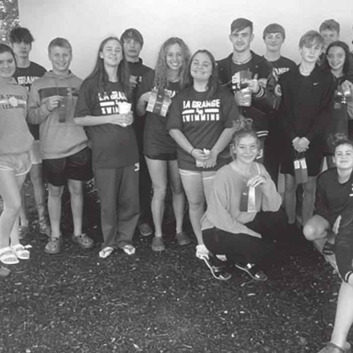 LG Swimmers Compete in Burnet
