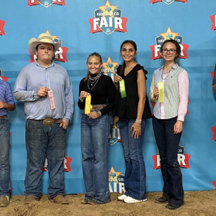 Halter Heifer-Teague Weinert, Avah Noreiga, Talon Weinert, Rilan Karisch, Reisy Janca, Lacee Surman, Tatum Fritsch, Slade Mozisek, Harper Malota, and Emory.