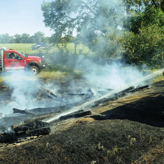 Burn Gets Out of Control in Ledbetter