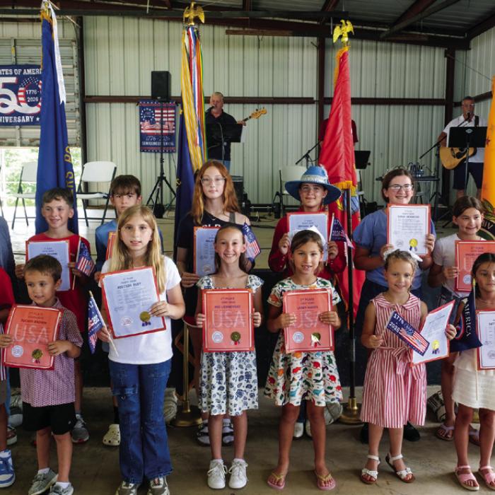 America 250 Coloring Contest Winners
