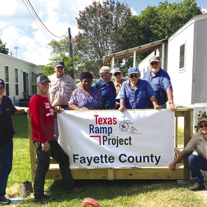 Texas Ramp Builds in Schulenburg