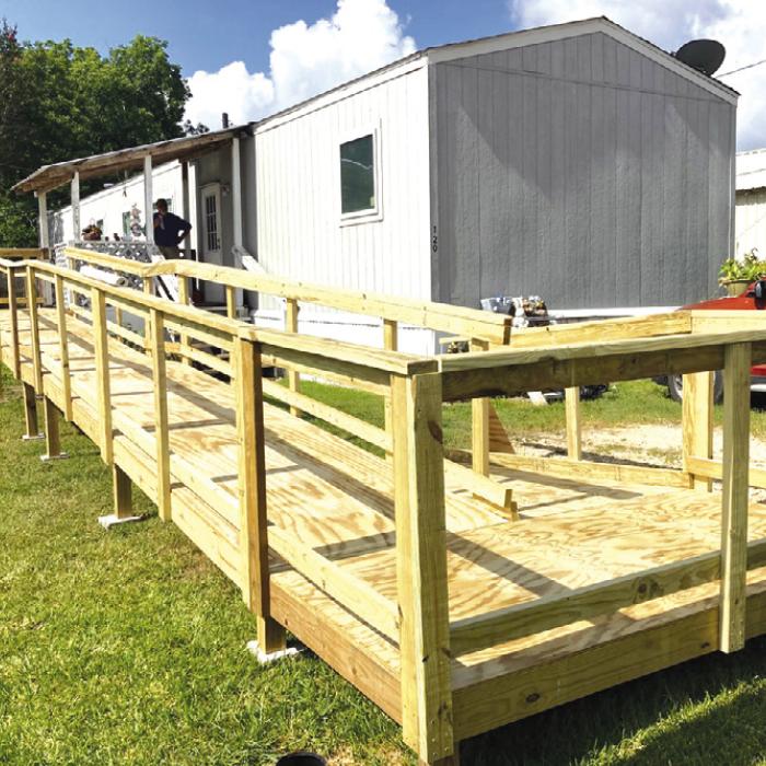 Texas Ramp Builds in Schulenburg