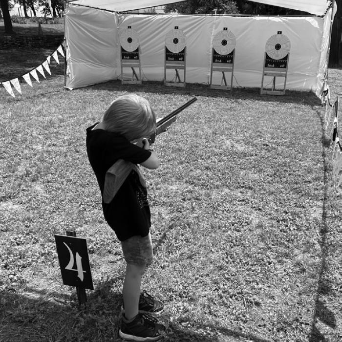 Volunteers and staff have designed a unique laser rifle shooting range, inspired by the historic competitions held on the Bluff in the past. Those looking for a true test of skill can join the King Shoot competition, sponsored by the German-Texan Heritage Society, where the top marksman will be crowned Schützenkönig, or “King of the Marksmen.”