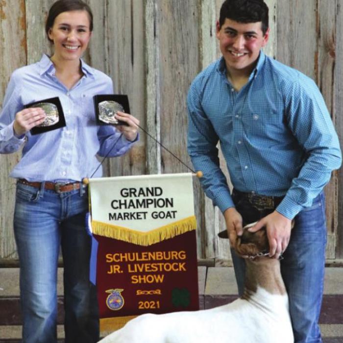 Schulenburg Junior Livestock Show Grand Champions & Buyers