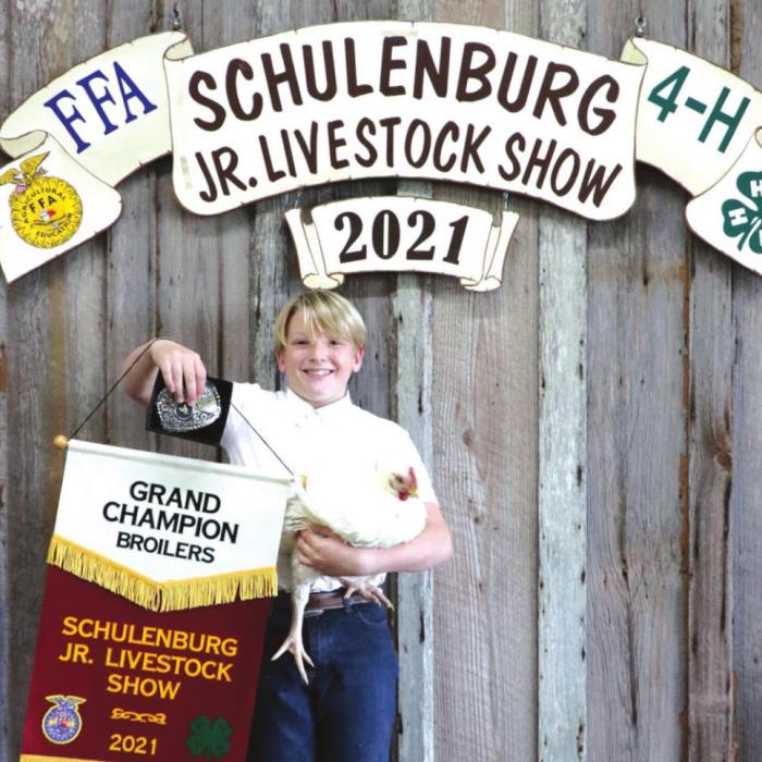 Schulenburg Junior Livestock Show Grand Champions & Buyers