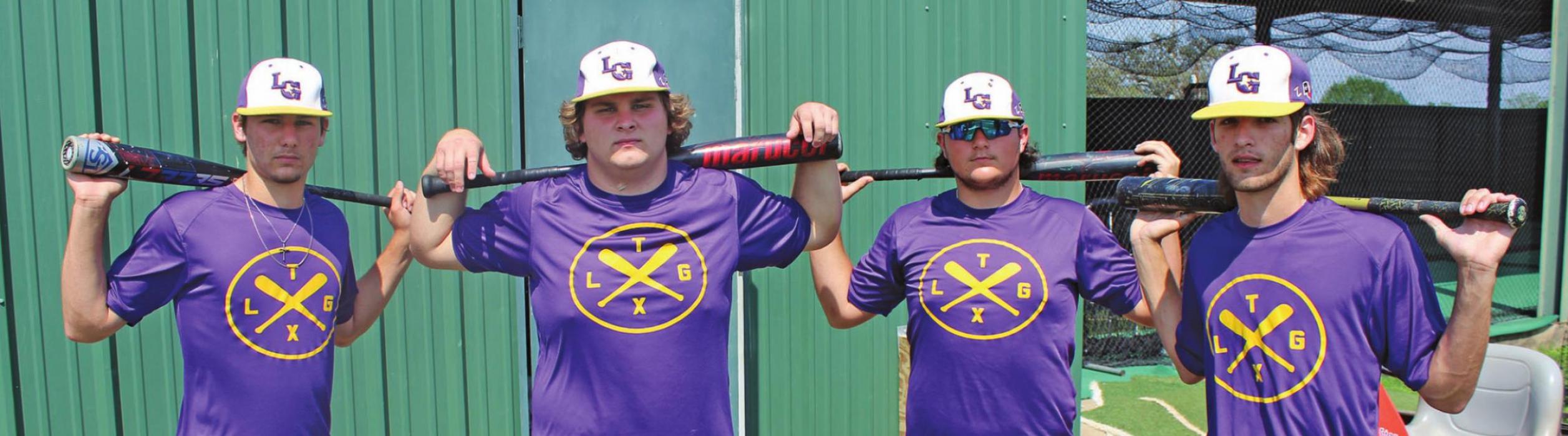 The senior members of the La Grange baseball team are trying to extend their high school careers if they can get past Salado in a first round playoff series this weekend. Left to right, those seniors are: Wyatt Wick, Braeden Wilder, Kaleb Pyle and Colby Spann. Photo by Jeff Wick