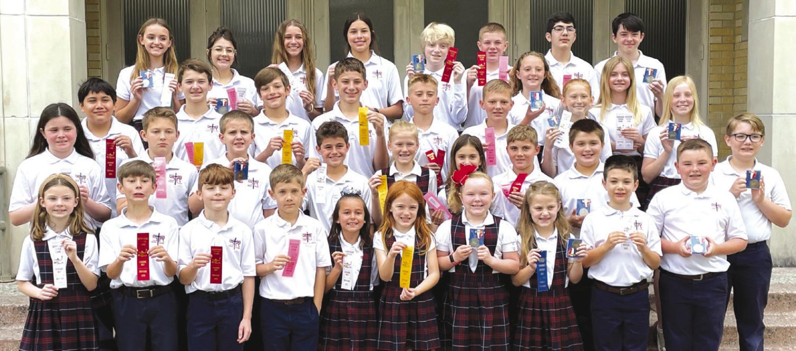 St. Rose Students Compete in Hallettsville