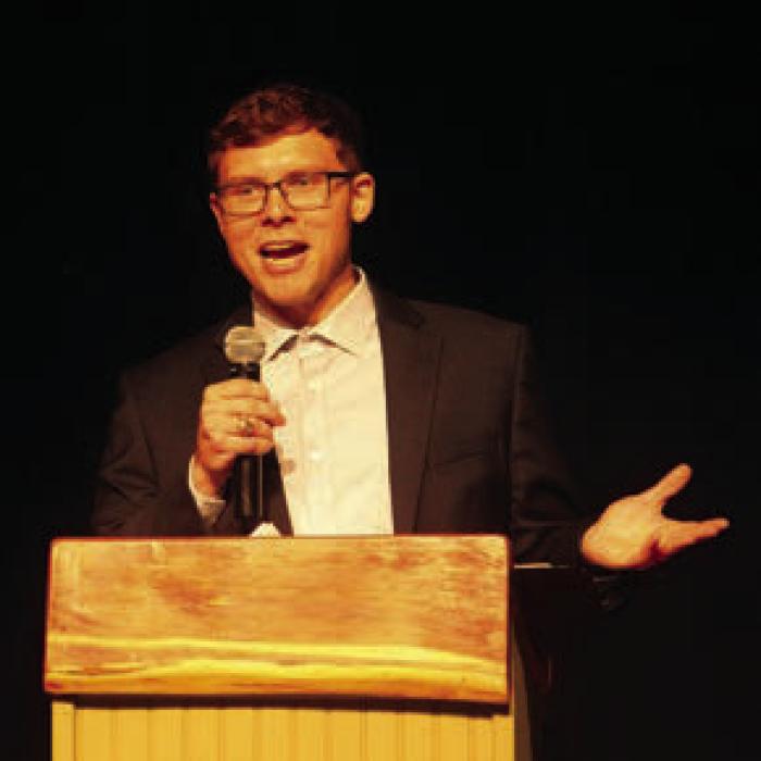 Jonathan Weishuhn (LHS Class of 2016) was the featured speaker. He now works at Google in Austin.
