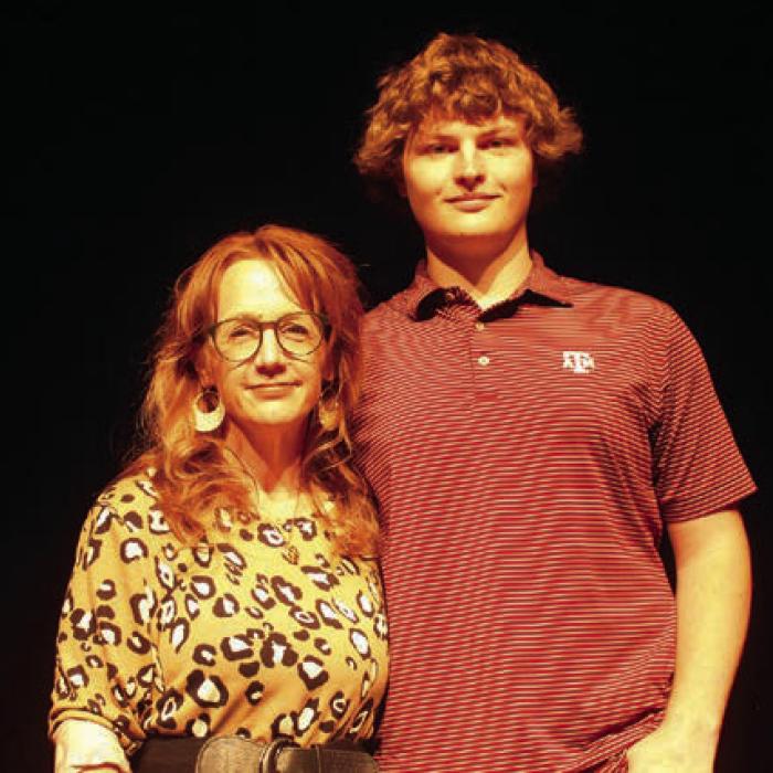 Walker Finch is the son of Jeremy and Amie Finch. He plans to attend Texas A&amp;M and go to veterinary school. He chose Tara Bennett as his special teacher.