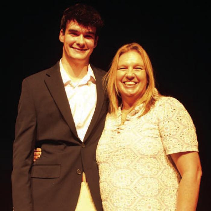 John Kaspar is the son of Dorothy Kaspar and the late Richard Kaspar. He plans to attend Texas A&amp;M to become a Chief Executive Officer. He chose Susie Morgan as his special teacher.