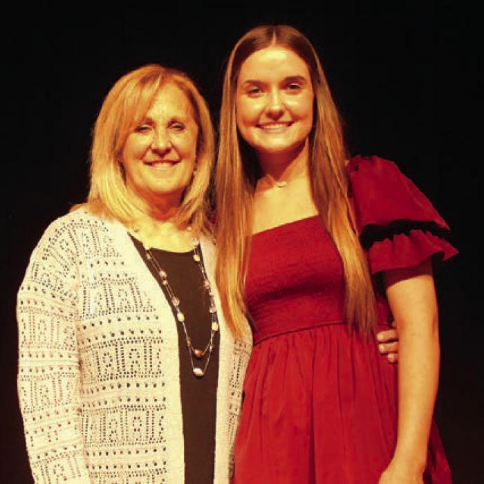 Jodie Kaspar is the daughter of Dorothy Kaspar and the late Richard Kaspar. She plans to attend Texas A&amp;M to become a landscape architect. She chose Sherry Schmidt as her special teacher.
