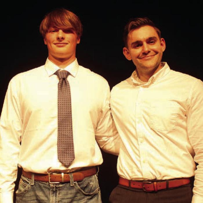 Dalton Landis is the son of Marc and Susan Landis. He plans to join the U.S. Army. He chose Kevin Obkirchner as his special teacher.