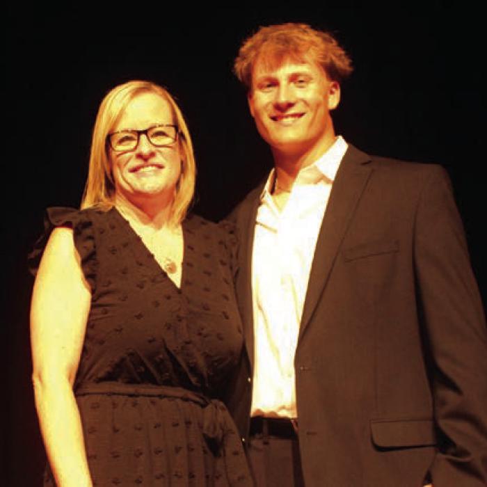 Hunter Sabo is the son of Frank and Lisa Moellenberndt. He plans to attend Texas A&amp;M and study civil engineering. He chose Heather Muesse as his special teacher.