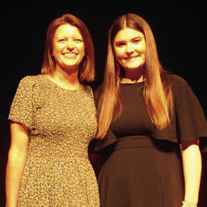 Madeline Willrich is the daughter of Joseph and Kari Willrich. She plans to attend the University of Arkansas and study accounting. She chose Nicole Rerich as her special teacher.