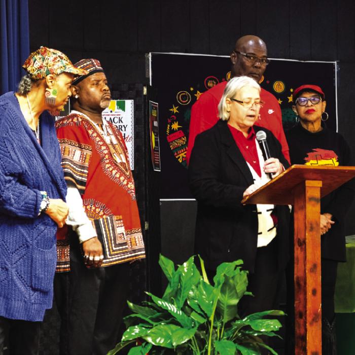 Black History Month Event Not Stopped by Bad Weather