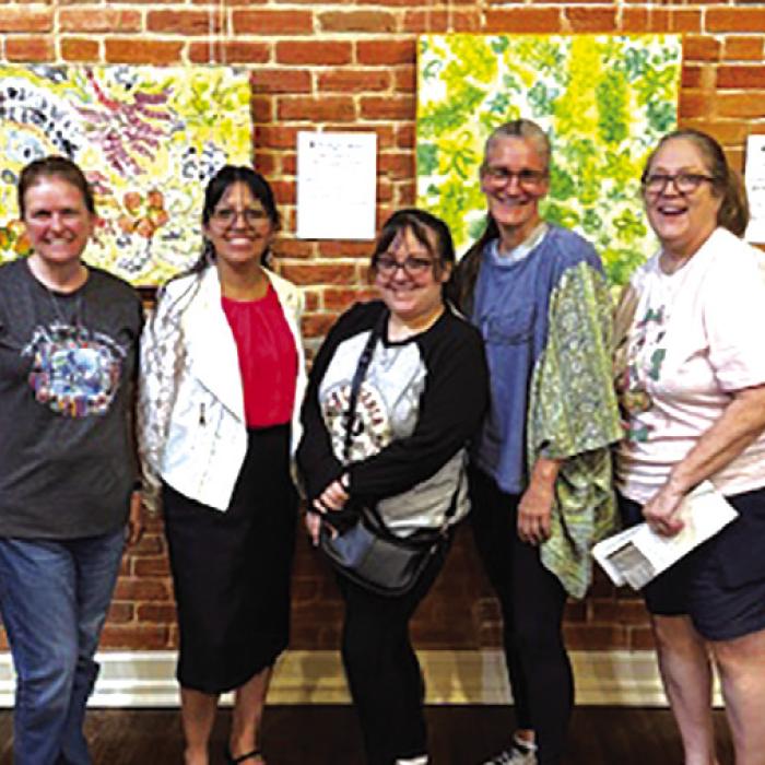 Some of the actresses in this weekend’s event are, from left to right are Regina Keilers, Sam Rios, Catherine Sanchez, Doady Rogers and Katy Beauford.