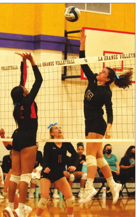 Lady Leps Stage Big Comeback To Beat Smithville in Volleyball