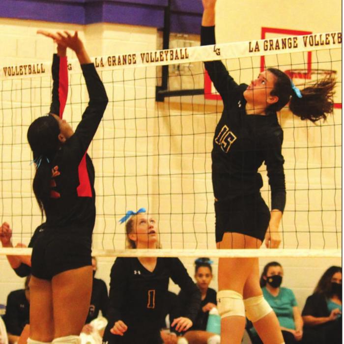 Lady Leps Stage Big Comeback To Beat Smithville in Volleyball