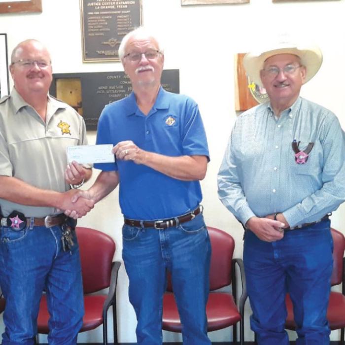 Deputy Santa Program Receives Donation