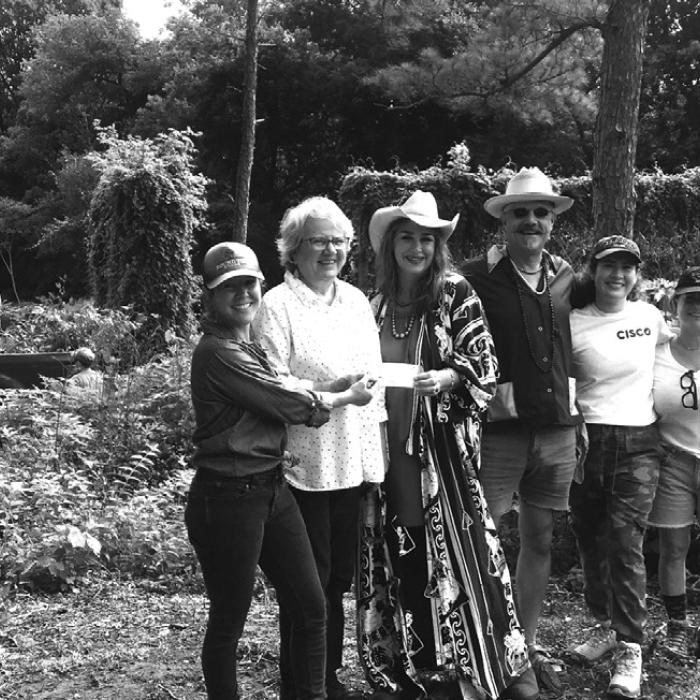 Pictured from left: Julia Johnson, Pat Johnson, Beth Weishuhn, Andy Johnson, Paloma Pinedo and Rosie Perez-Pinedo.