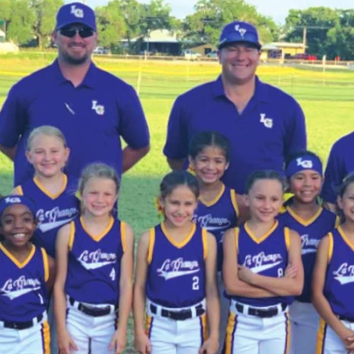 The 8-Under La Grange softball all-stars.