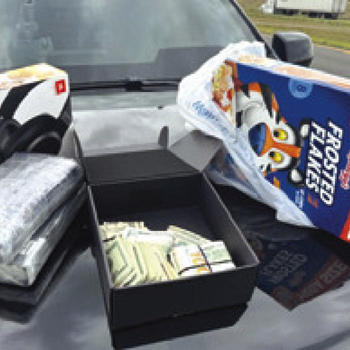 Drugs Hidden In Cereal Box