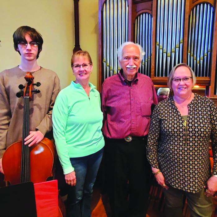 Luke Huser, Nancy Hajek, Don Kirby and Mary Ann Hatfield.